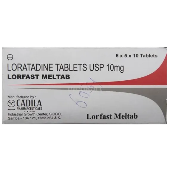 lorfast mel tablet 10's